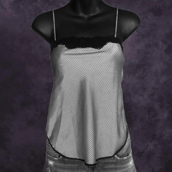 90s Linda Houndstooth Cami - Picture 1 of 5